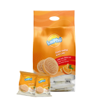 Bánh Cookie Kem Cam 350G | Orange Cream Cookies 350g - Lai Phú