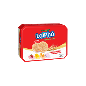 Bánh Cookies Kem Trái Cây Tổng Hợp 280G | Assorted Fruit Cream Cookies 280g - Lai Phú
