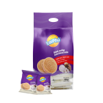 Bánh Cookies Kem Khoai Môn 350G | Taro Cream Cookies 350g - Lai Phú